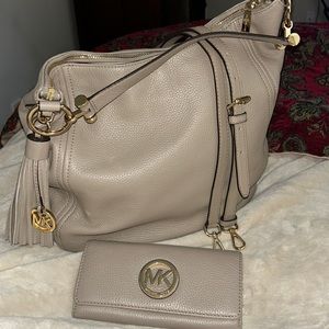 Michael Kors purse and wallet